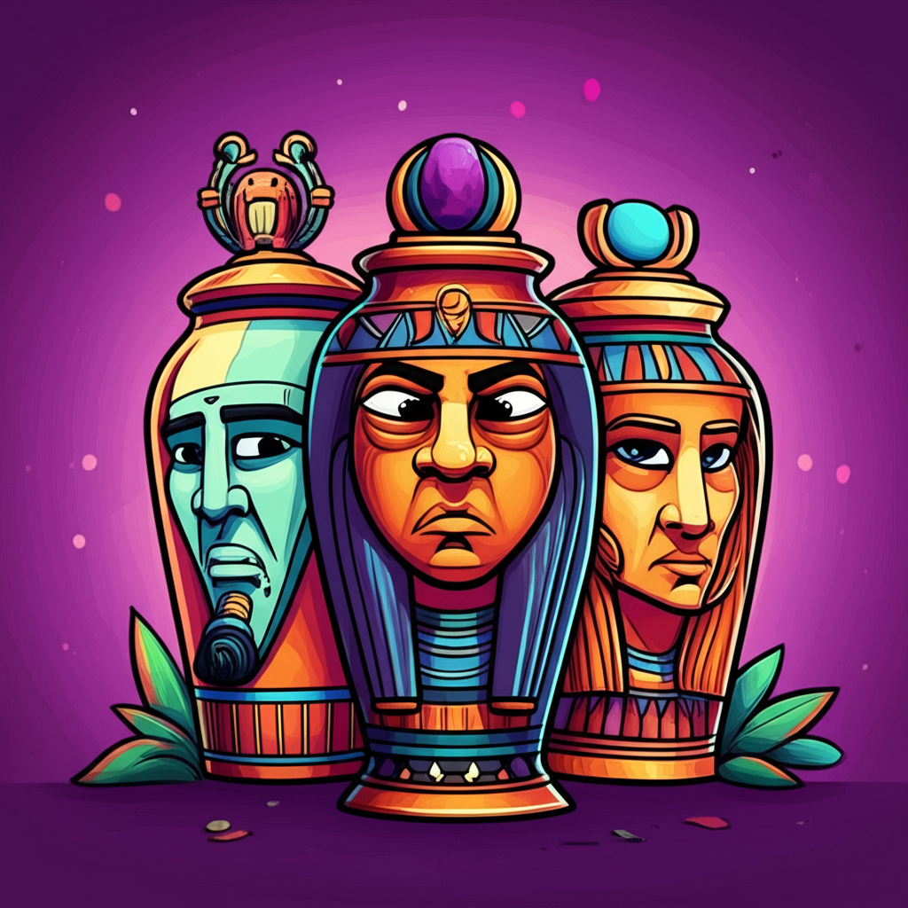 The Canopic Jars: Echoes of Sobek’s Wrath