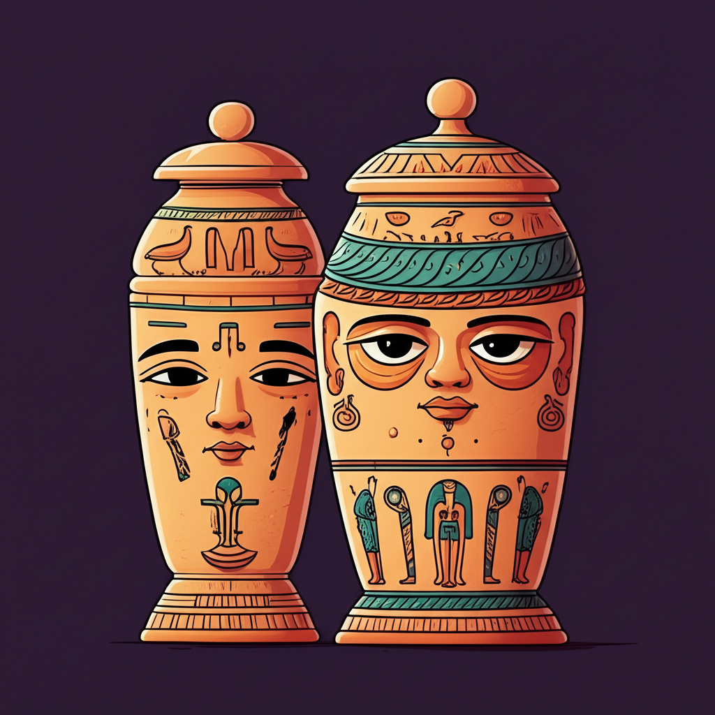 The Canopic Jars: Mystery of Maat