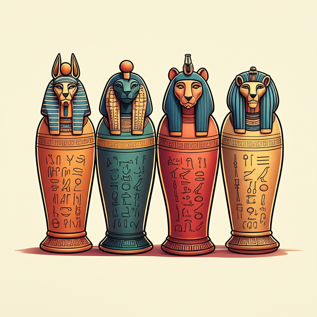 The Canopic Jars: Mystery of Osiris