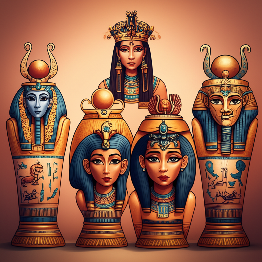 The Canopic Jars: Power of Hathor