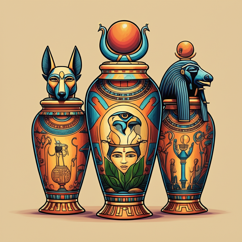 The Canopic Jars: Power of Horus