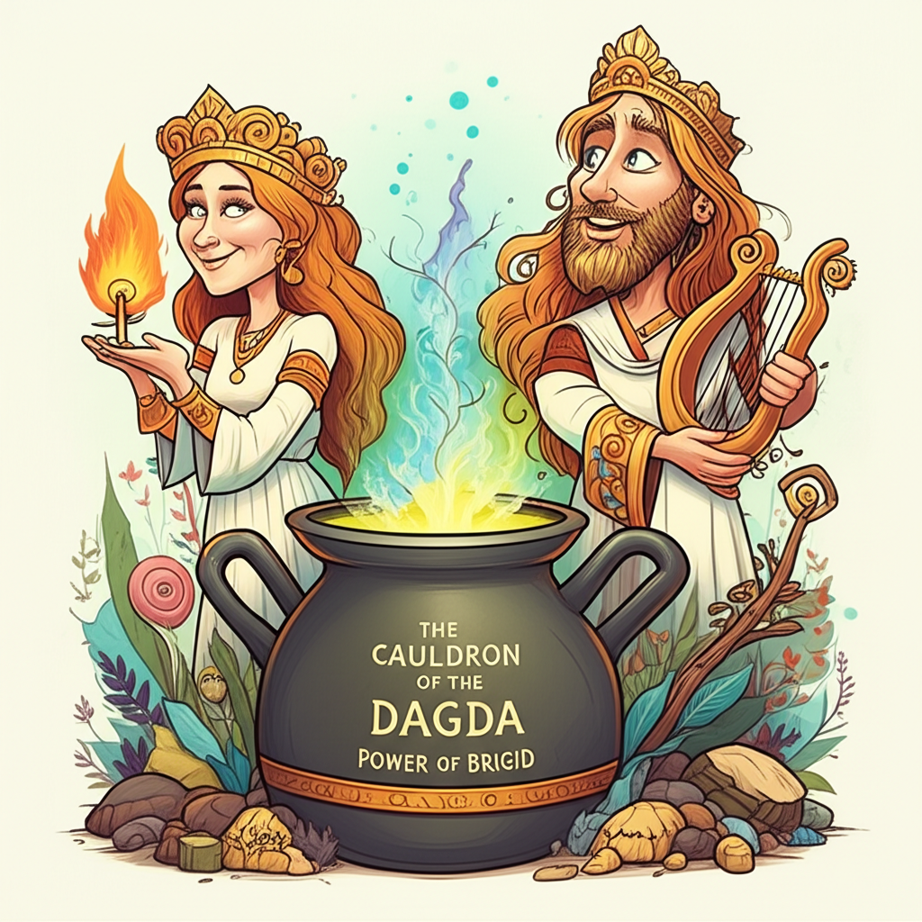 The Cauldron of the Dagda: Echoes of Brigid’s Power in Ancient Irish Lore