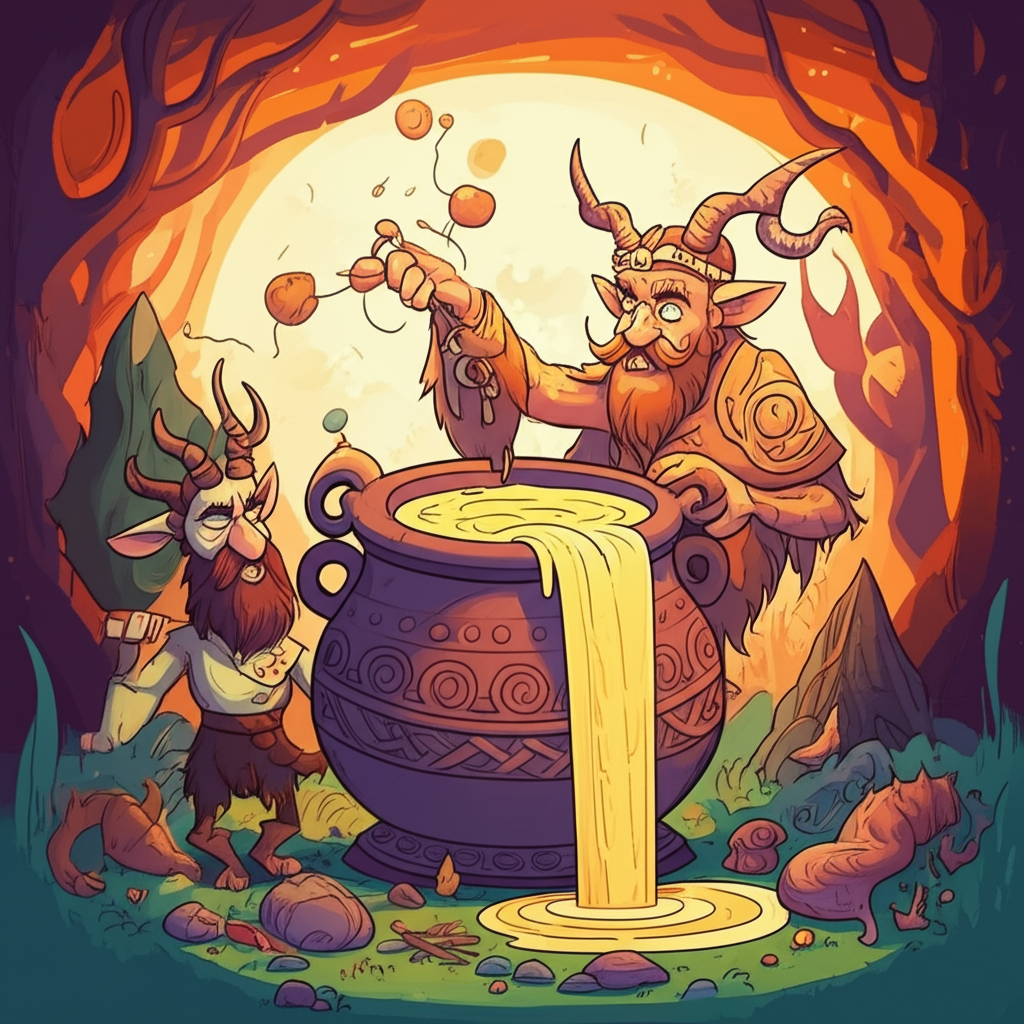 The Cauldron of the Dagda and the Whispers of Cernunnos: Echoes of Ancient Worlds