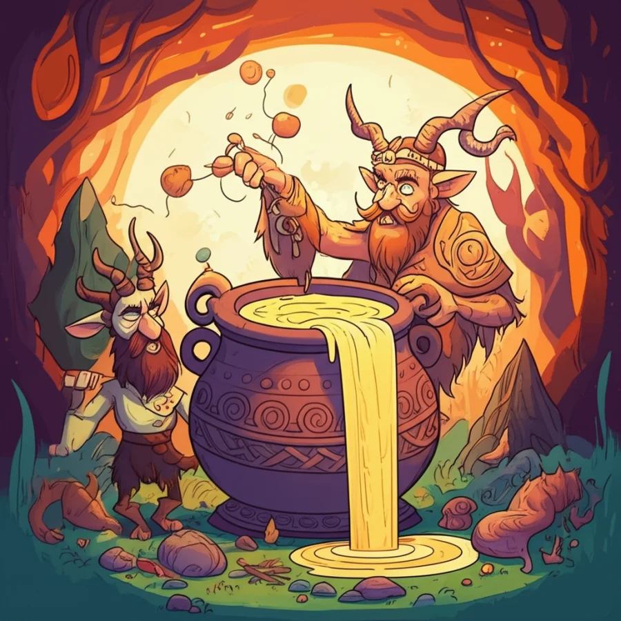 The Cauldron of the Dagda and the Whispers of Cernunnos: Echoes of Ancient Worlds