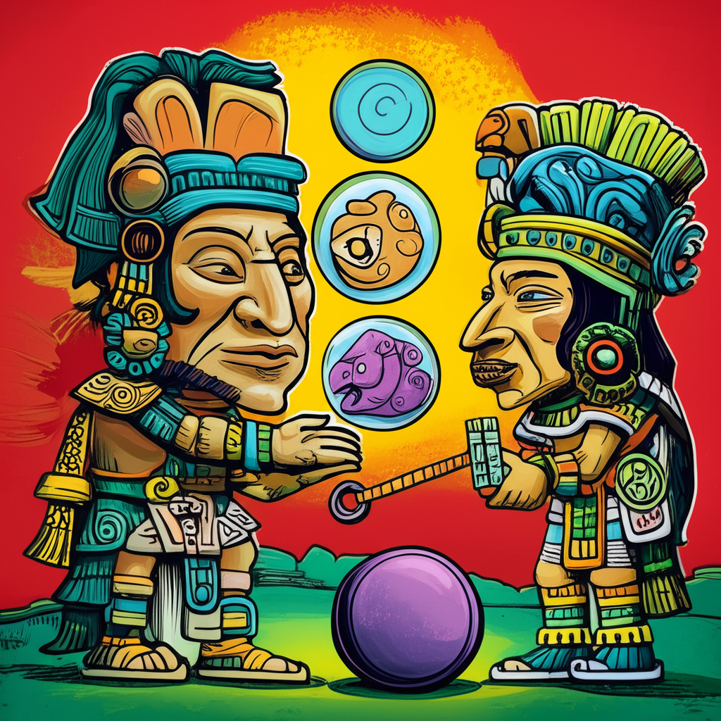 The Celestial Weaver and the Echoes of the Underworld: Itzamna and the Ballgame’s Descent