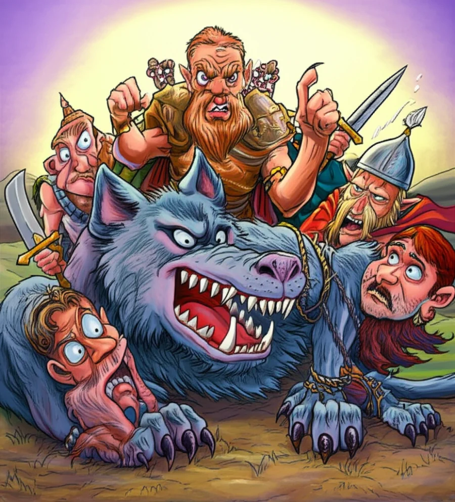 The Chains of Chaos: Echoes of Fenrir and the Songs of Helheim