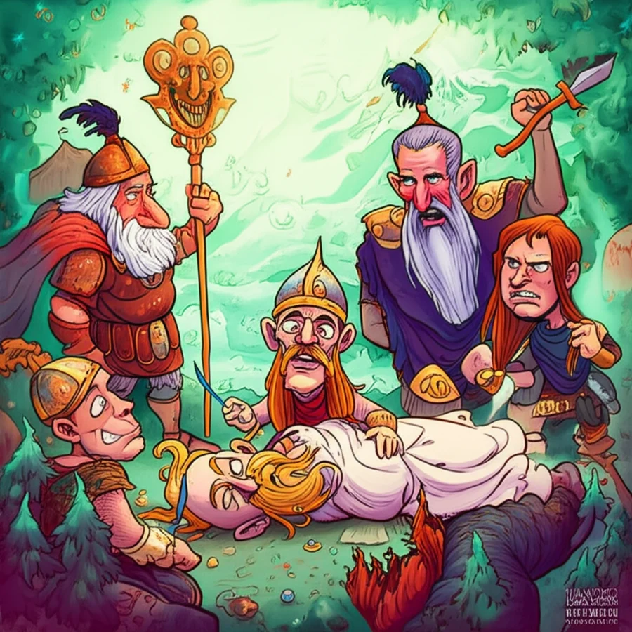 The Chilling Tale of Baldr’s Death and the Origins of Niflheim: A Norse Myth