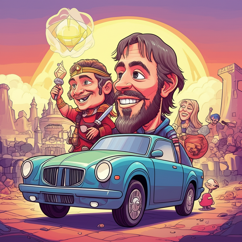 The Chronicle of Arawn and the Sacred City: Echoes of Ancient Imagination