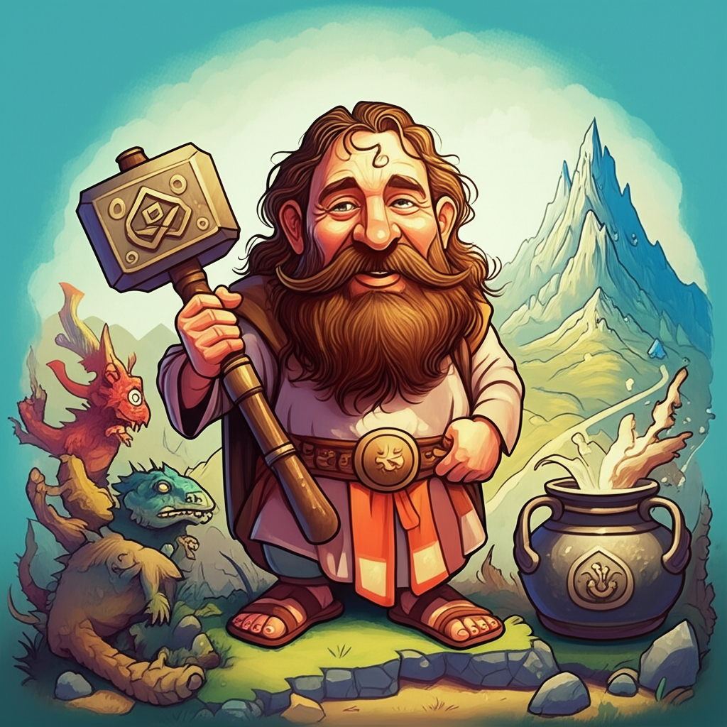 The Chronicle of Dagda and the Eternal Mountain: A Tale from the Emerald Isle’s Whispers