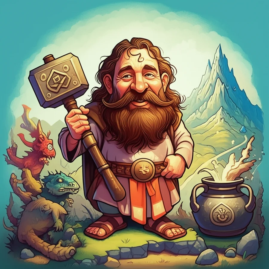 The Chronicle of Dagda and the Eternal Mountain: A Tale from the Emerald Isle’s Whispers
