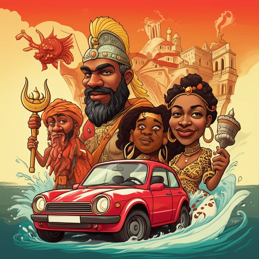 The Chronicle of Olokun and the Eternal City: Echoes of an Ancient Imagination