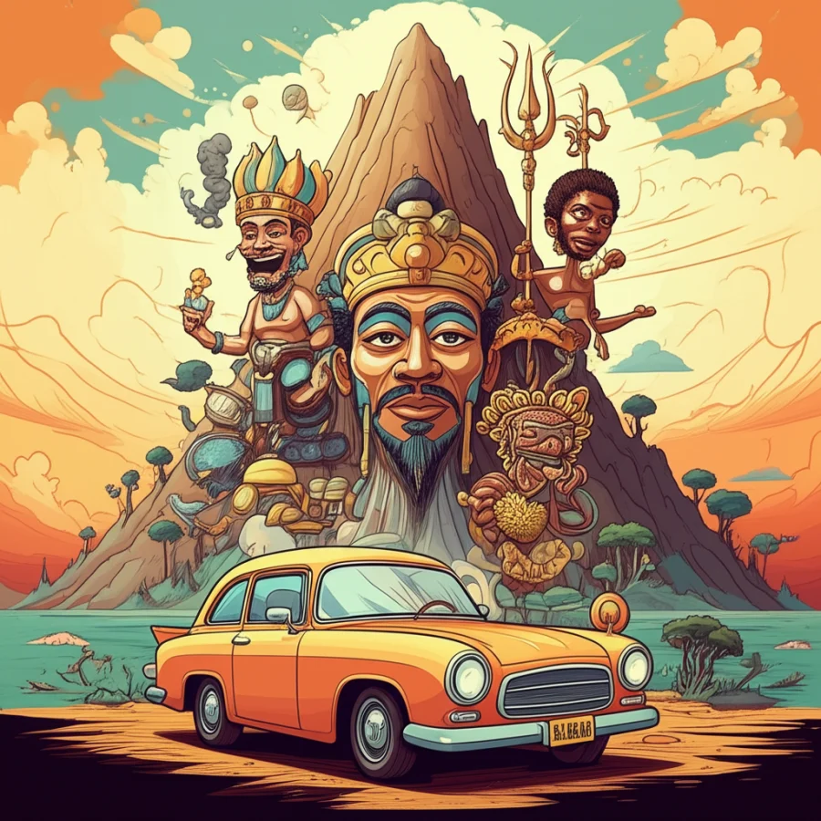 The Chronicle of Olokun and the Eternal Mountain: A Tapestry of Ancient Yoruba Thought