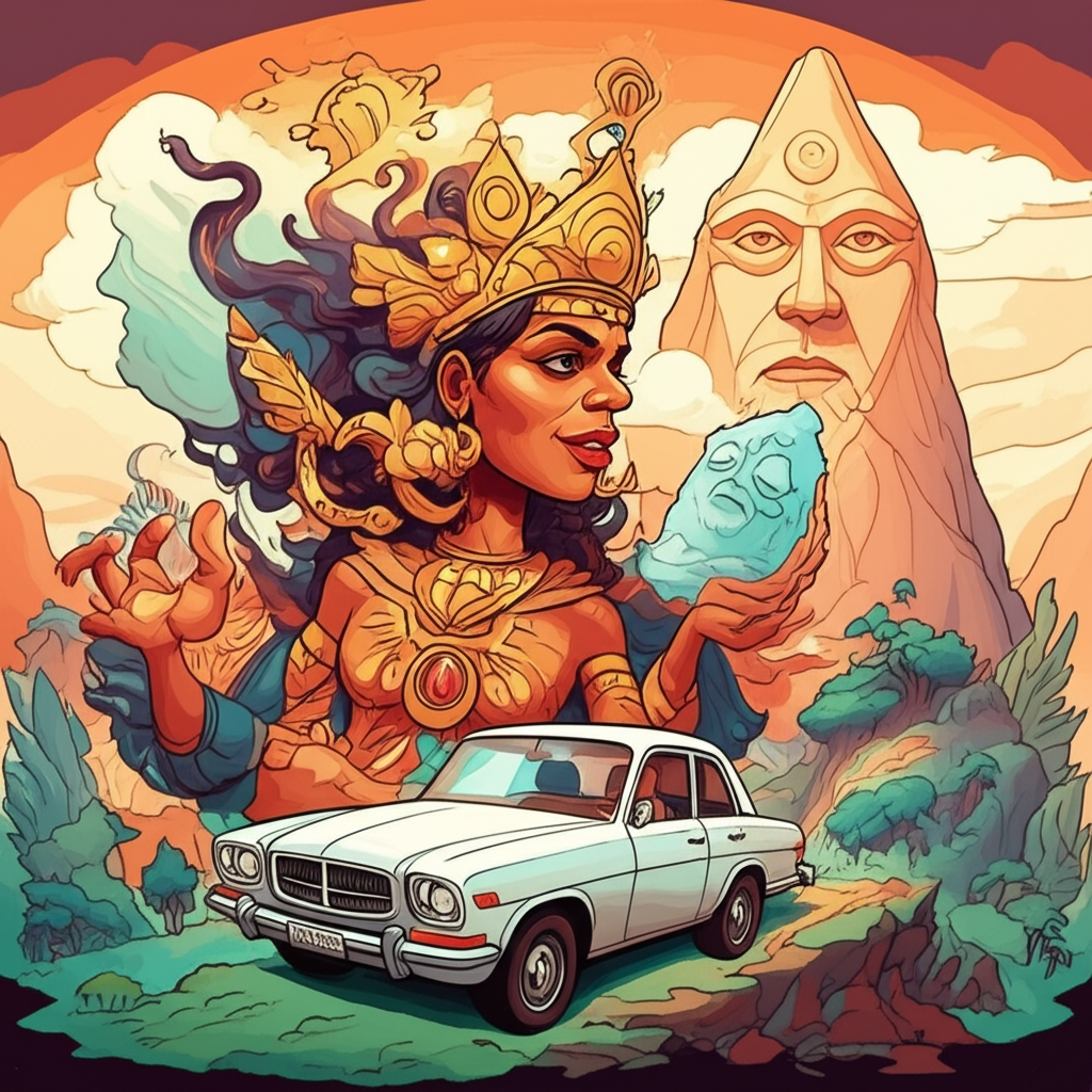 The Chronicle of Oya and the Sacred Mountain: Echoes of a Bygone World