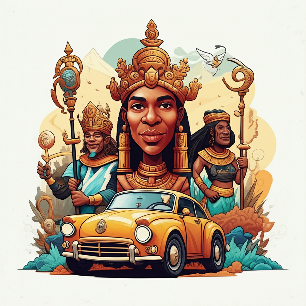 The Chronicle of Oya and the Sacred Temple: A Glimpse into Ancestral Narratives