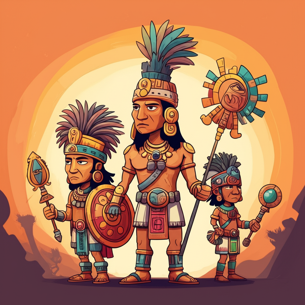 The Cosmic Weave: Huitzilopochtli and the Trials of the Popol Vuh Hero Twins