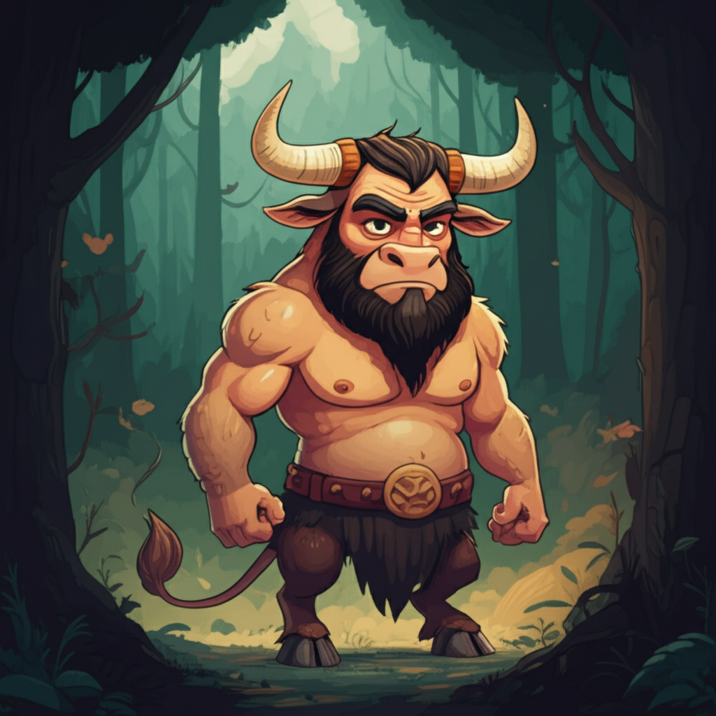 The Echo of the Labyrinth: Minotaur and the Forest of Shadows