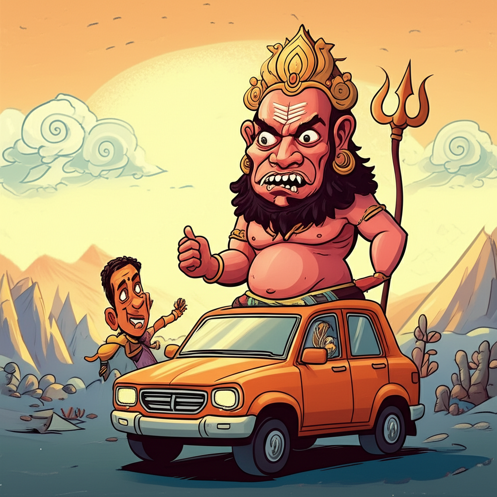 The Echo of the Mountain: An Encounter with the Asura of Kailash