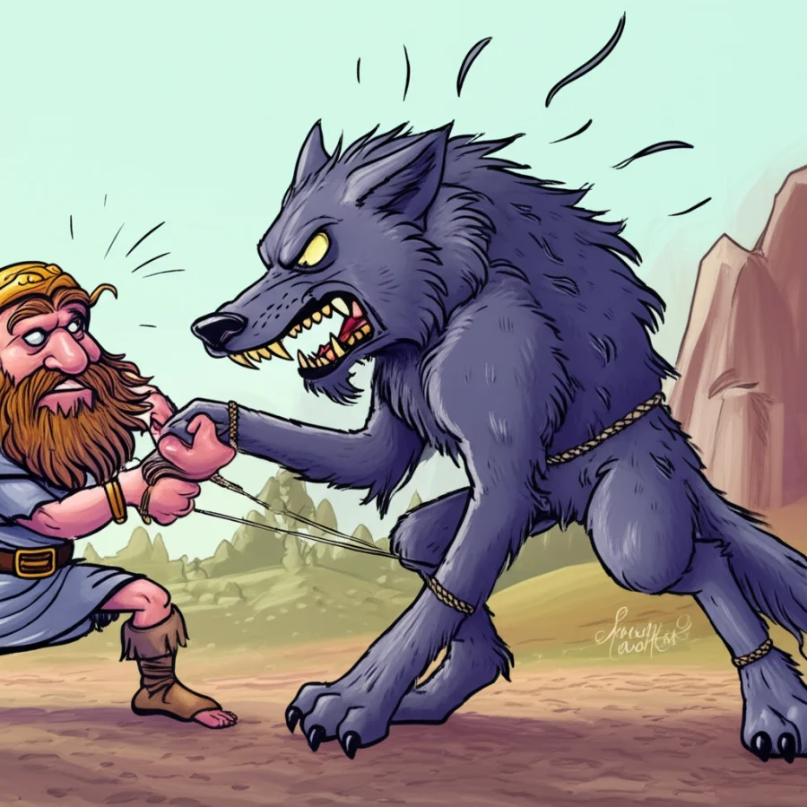 The Echoes of Jotunheim: The Binding of Fenrir and the Songs of Ancient Northmen