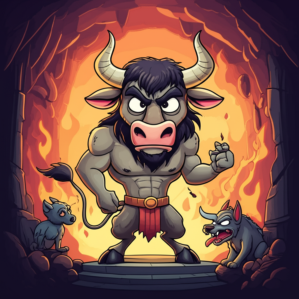 The Echoing Labyrinth: The Myth of the Minotaur in the Realm of Hades