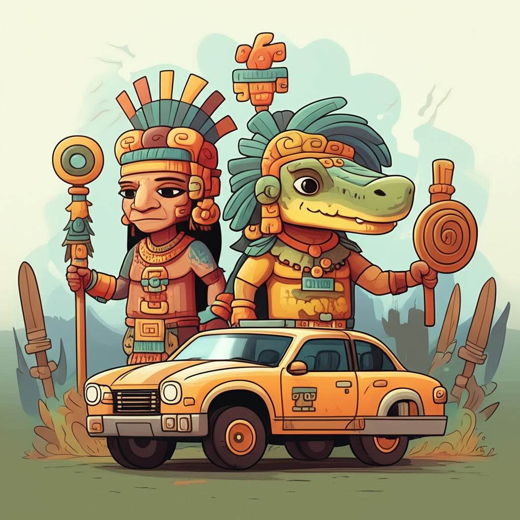 The First Breath of Creation: Cipactli, Guardian of the Primordial Waters