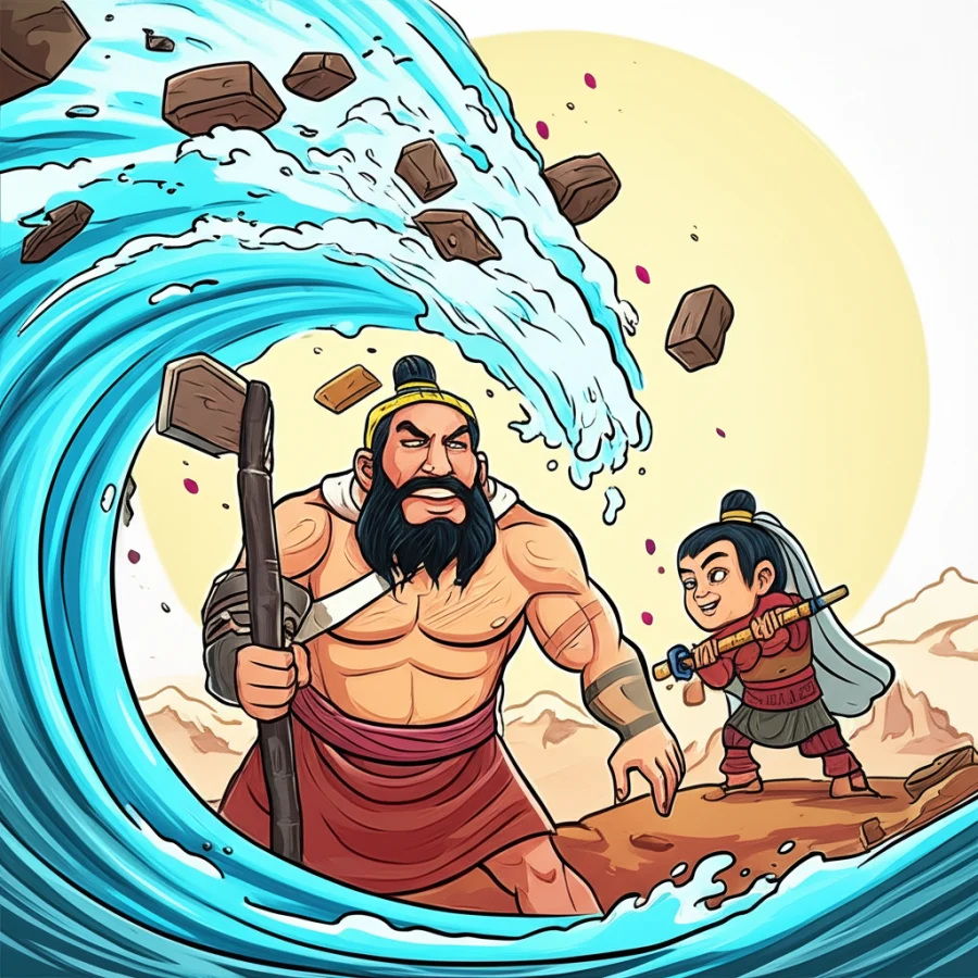 The Flood of Gun and Yu: Origins of Mount Tai