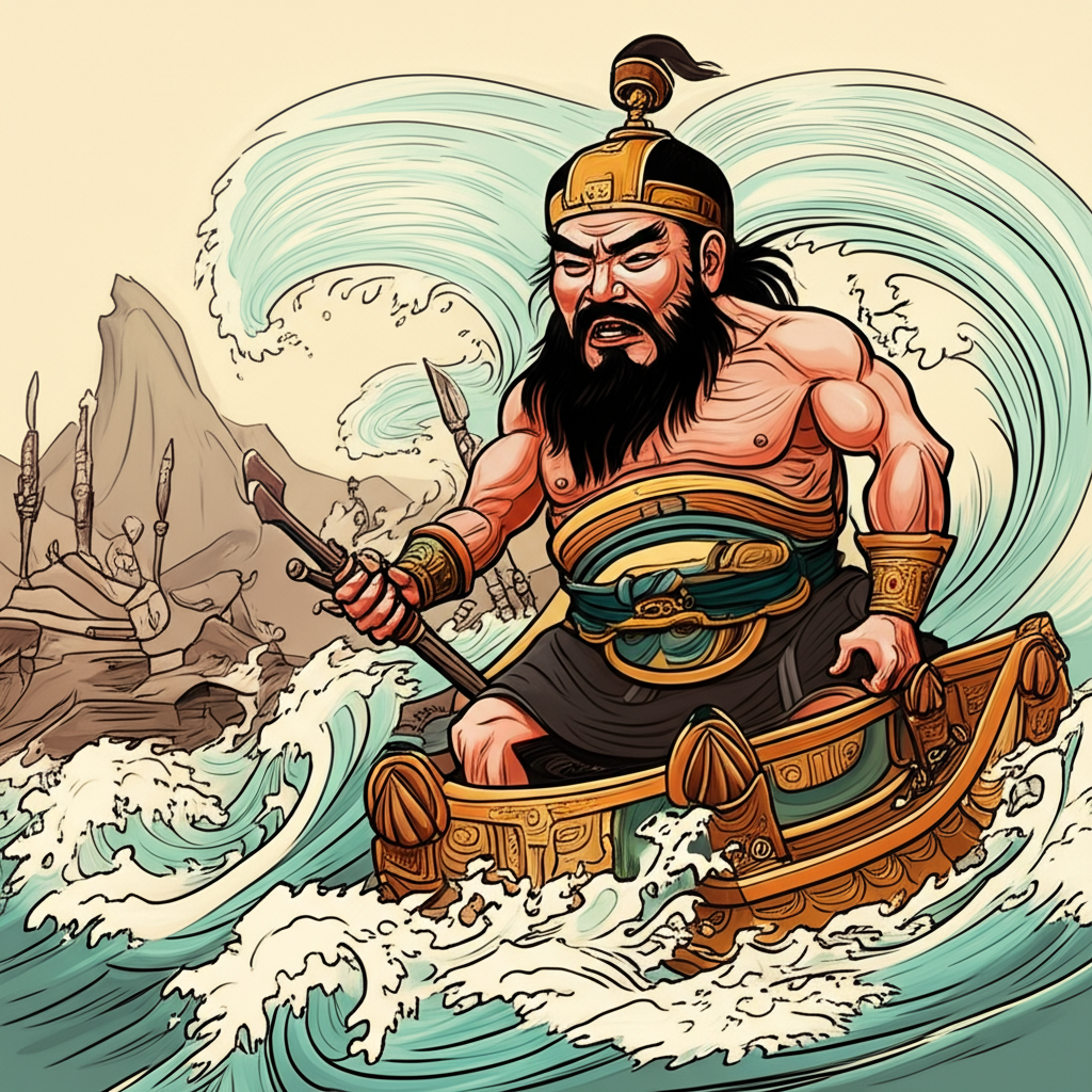 The Flood of Gun and Yu: Songs of Mount Tai – A Tale of Ancient China