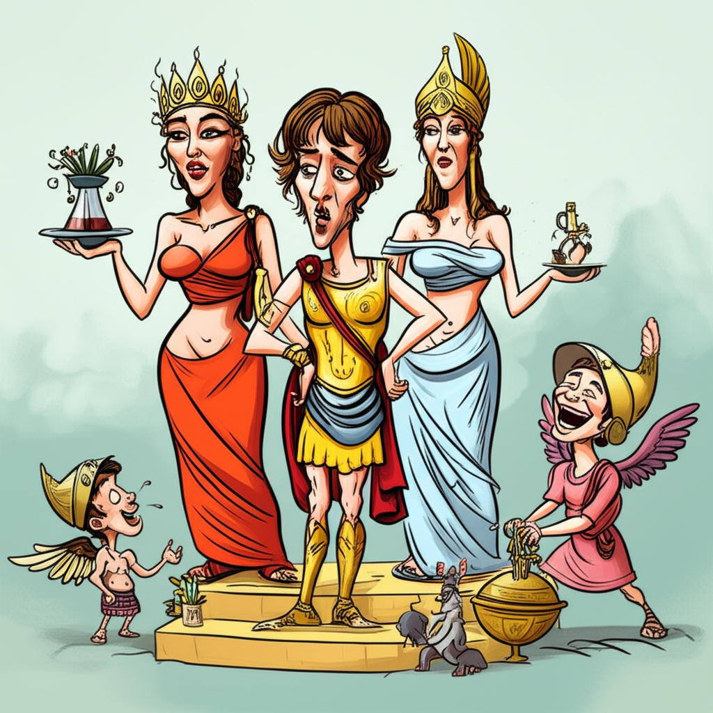 The Golden Apple and the Whispers of Fate: The Judgment of Paris and Ancient Prophecy