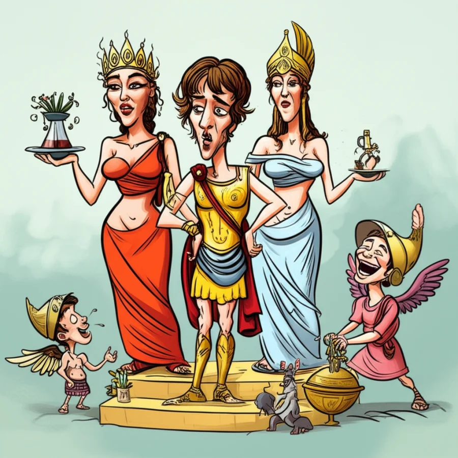 The Golden Apple and the Whispers of Fate: The Judgment of Paris and Ancient Prophecy