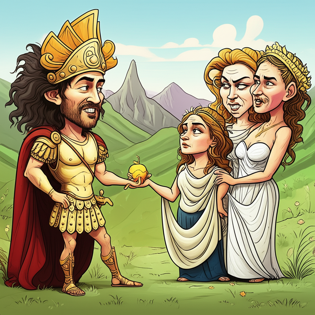 The Golden Apple’s Shadow: The Judgment of Paris and the Path to Elysium