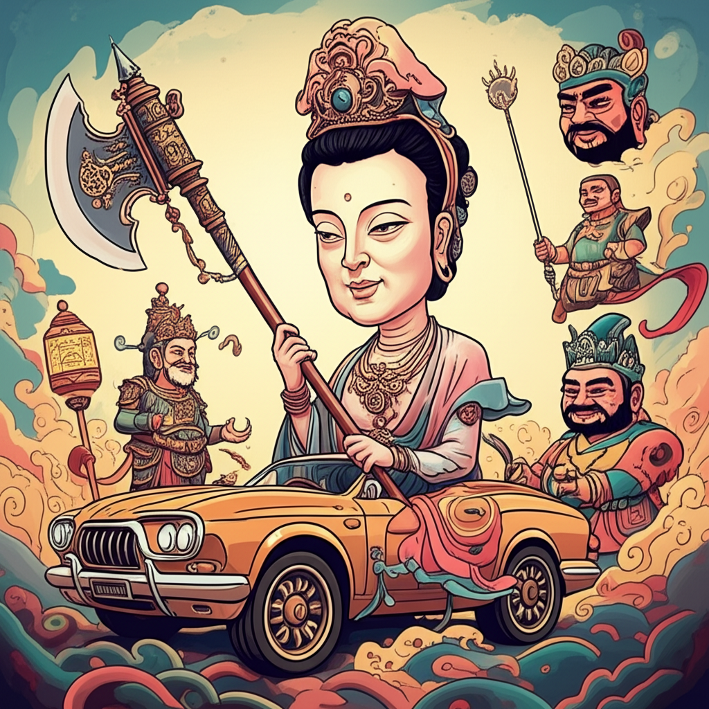 The Heavenly Axe: A Whispered Tale of Guanyin’s Shadow