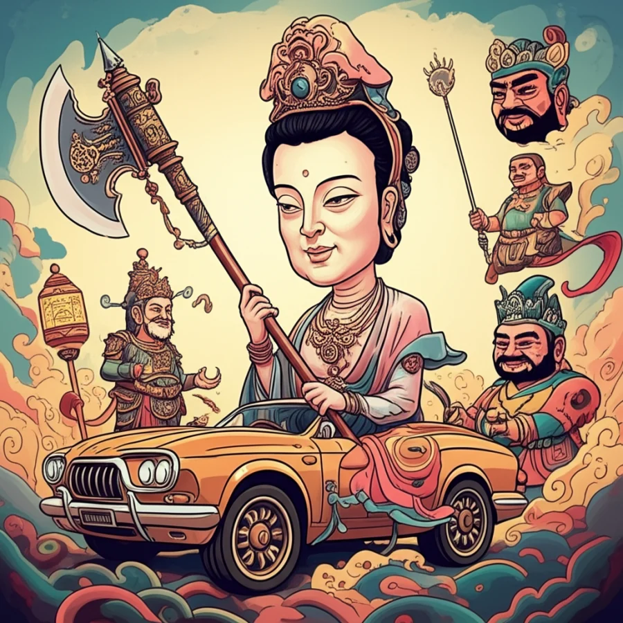 The Heavenly Axe: A Whispered Tale of Guanyin’s Shadow