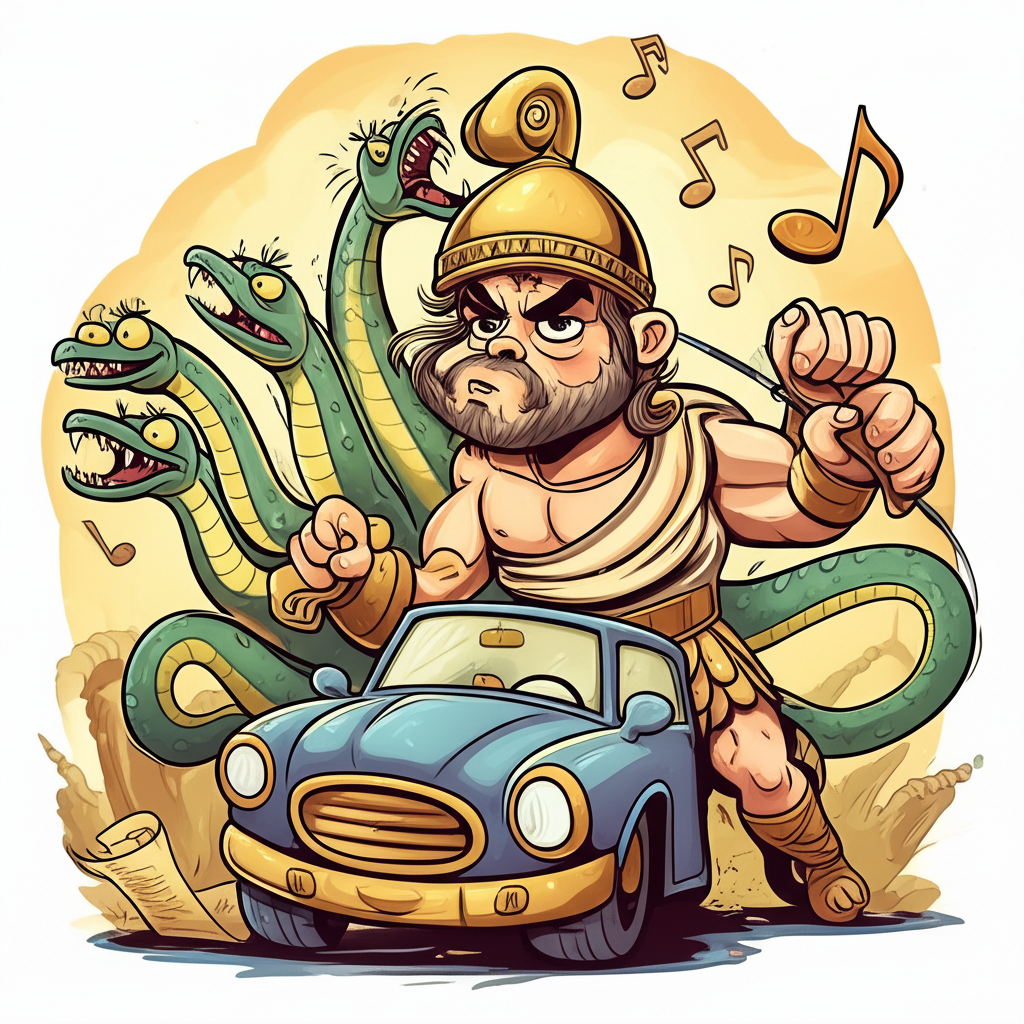 The Labors of Heracles: Echoes from Delphi