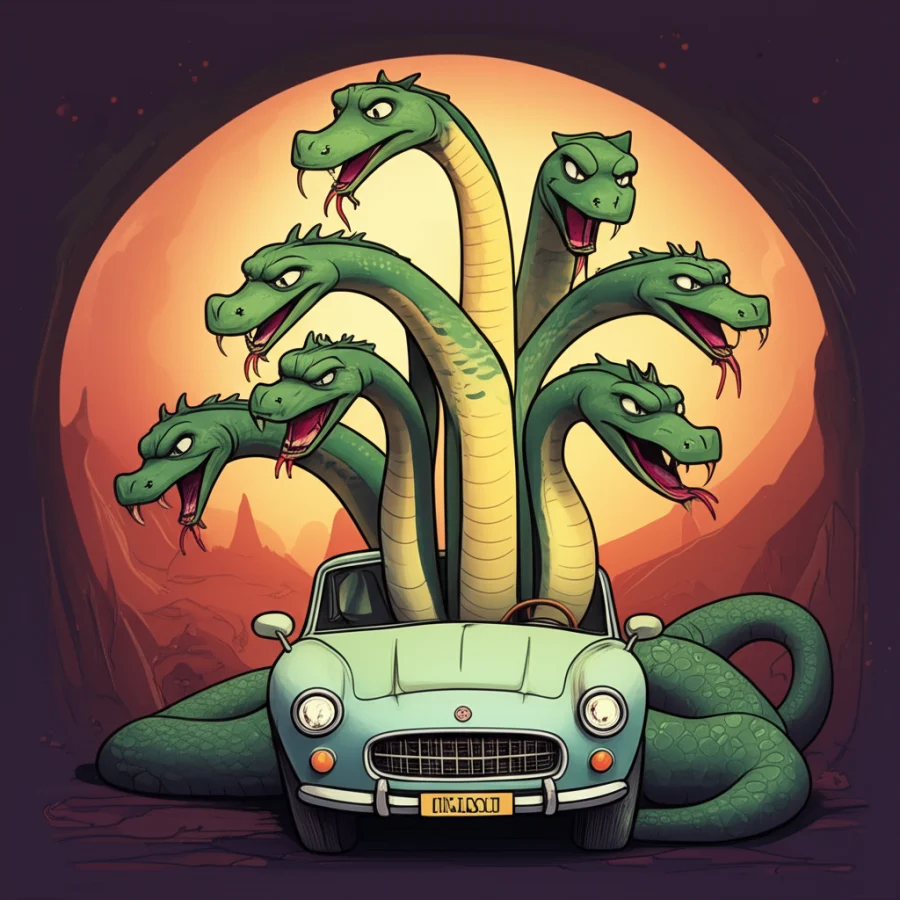 The Myth of the Hydra of Hades: A Tale from Ancient Greece