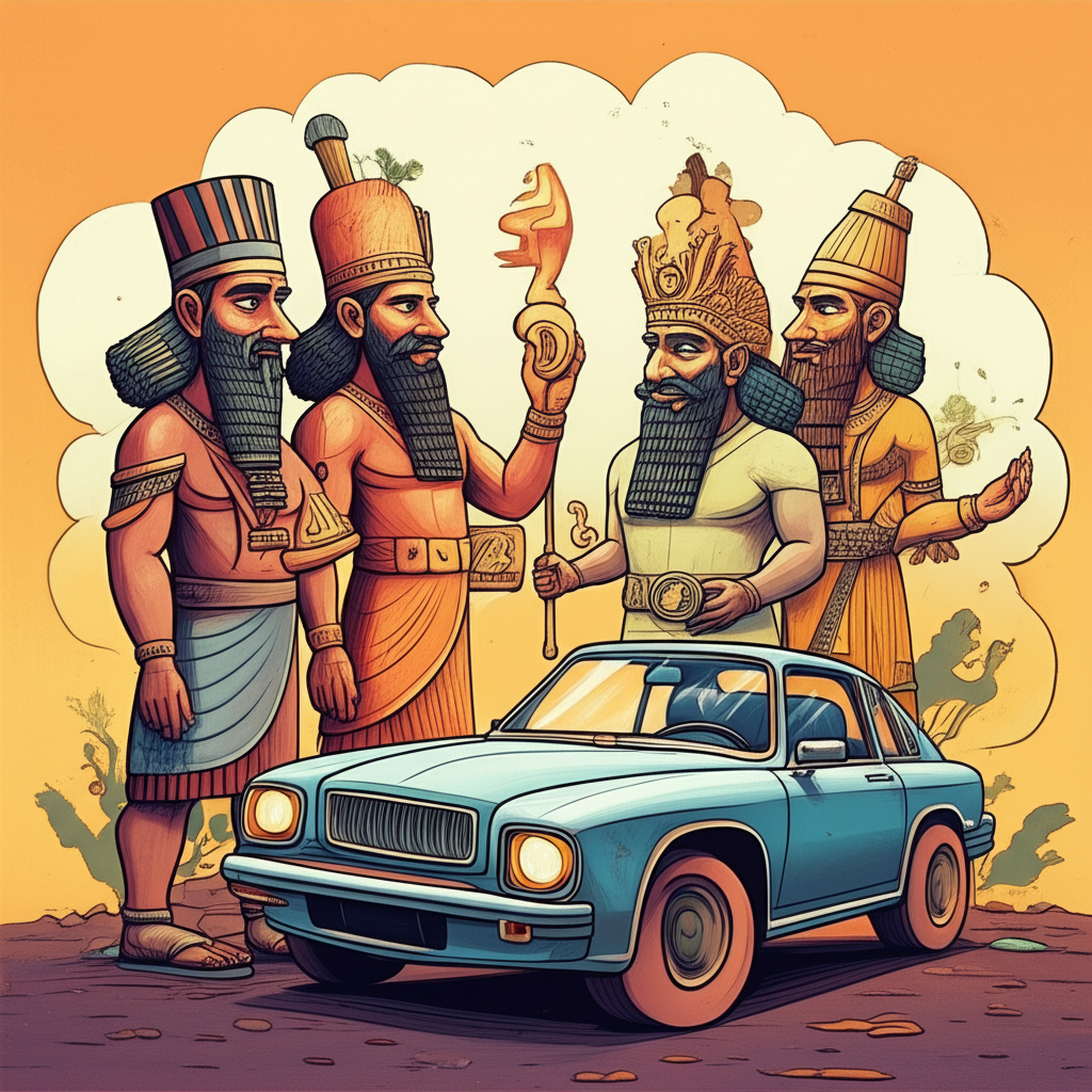 The Primordial Tempest: Enuma Elish, A Glimpse into the Prophecy of Akkad