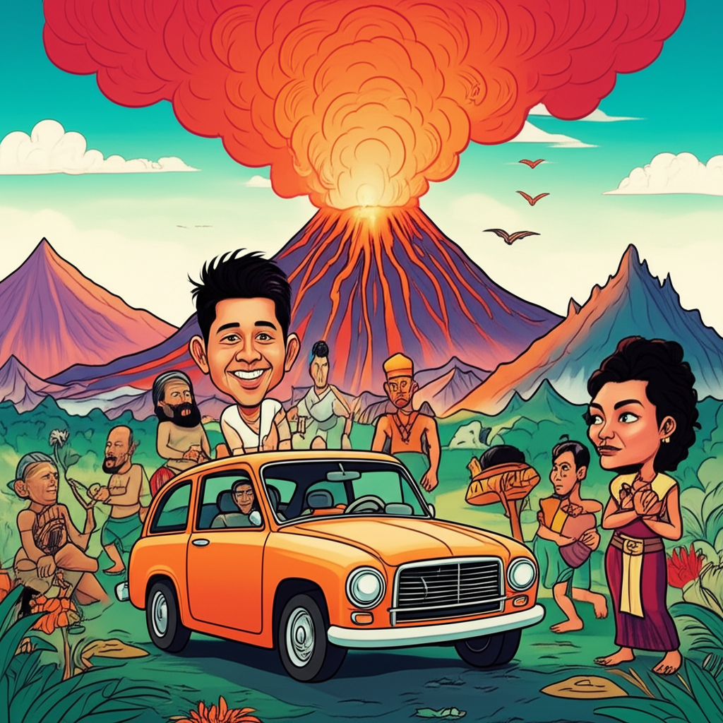 The Scar of the Land: Creation Tales of Tagalog – Aftermath of Mayon Volcano