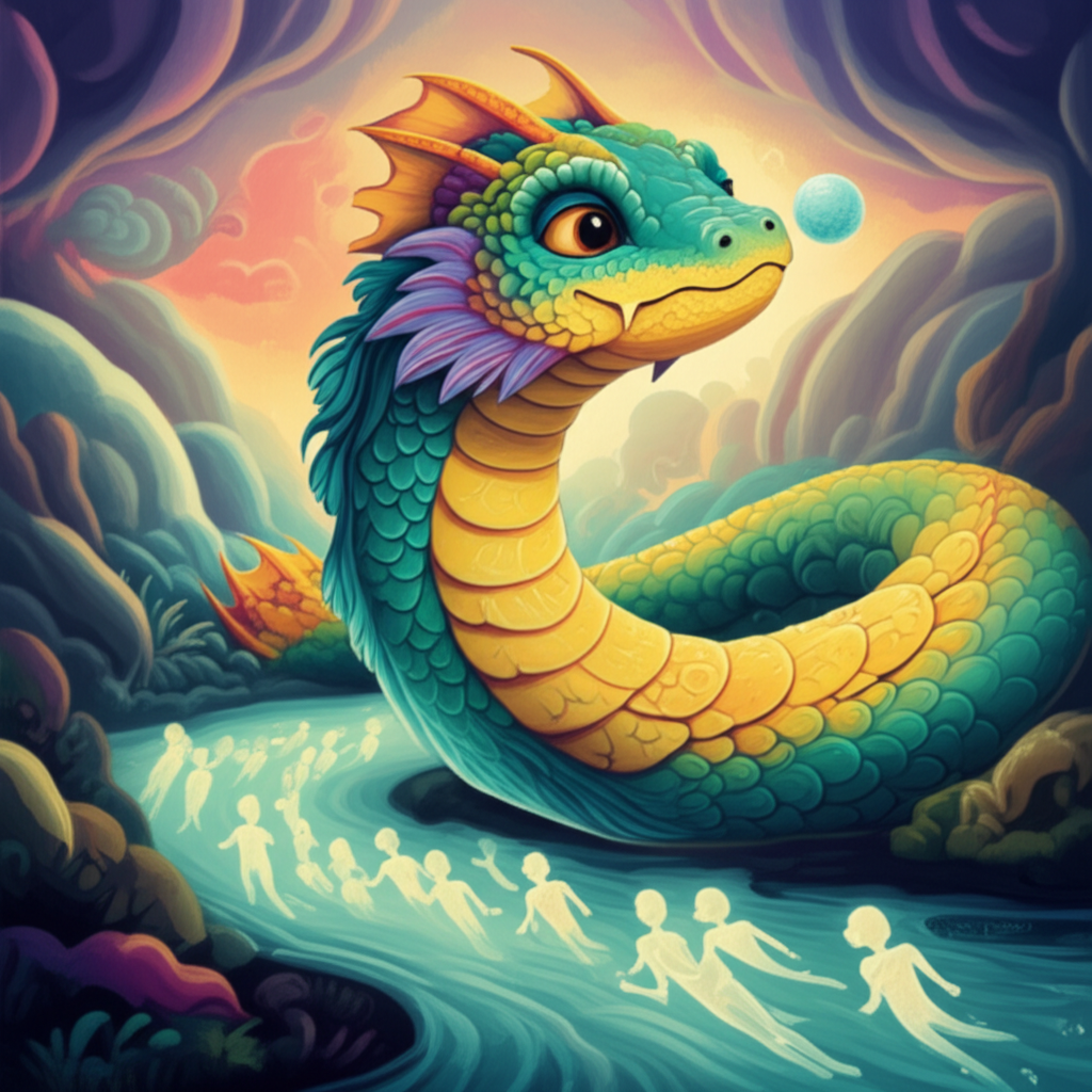 The Serpent of the Tides and the Whispering Current: Bakunawa and the River of Souls