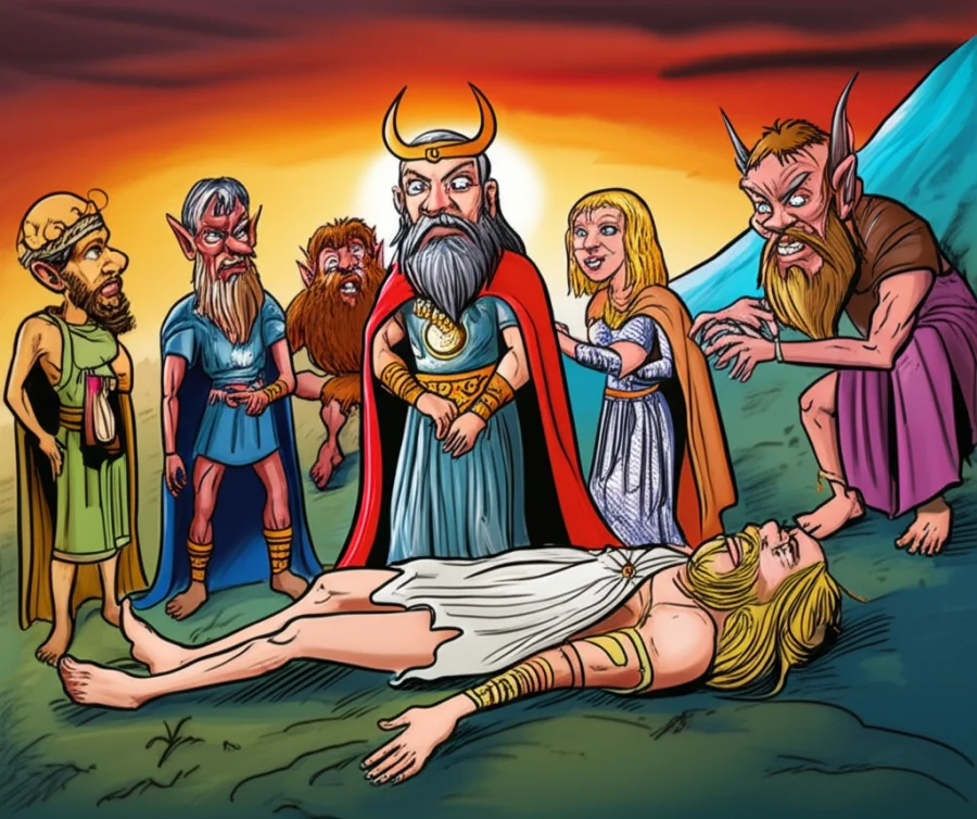 The Shadow of Muspelheim: The Tragic End of Baldr