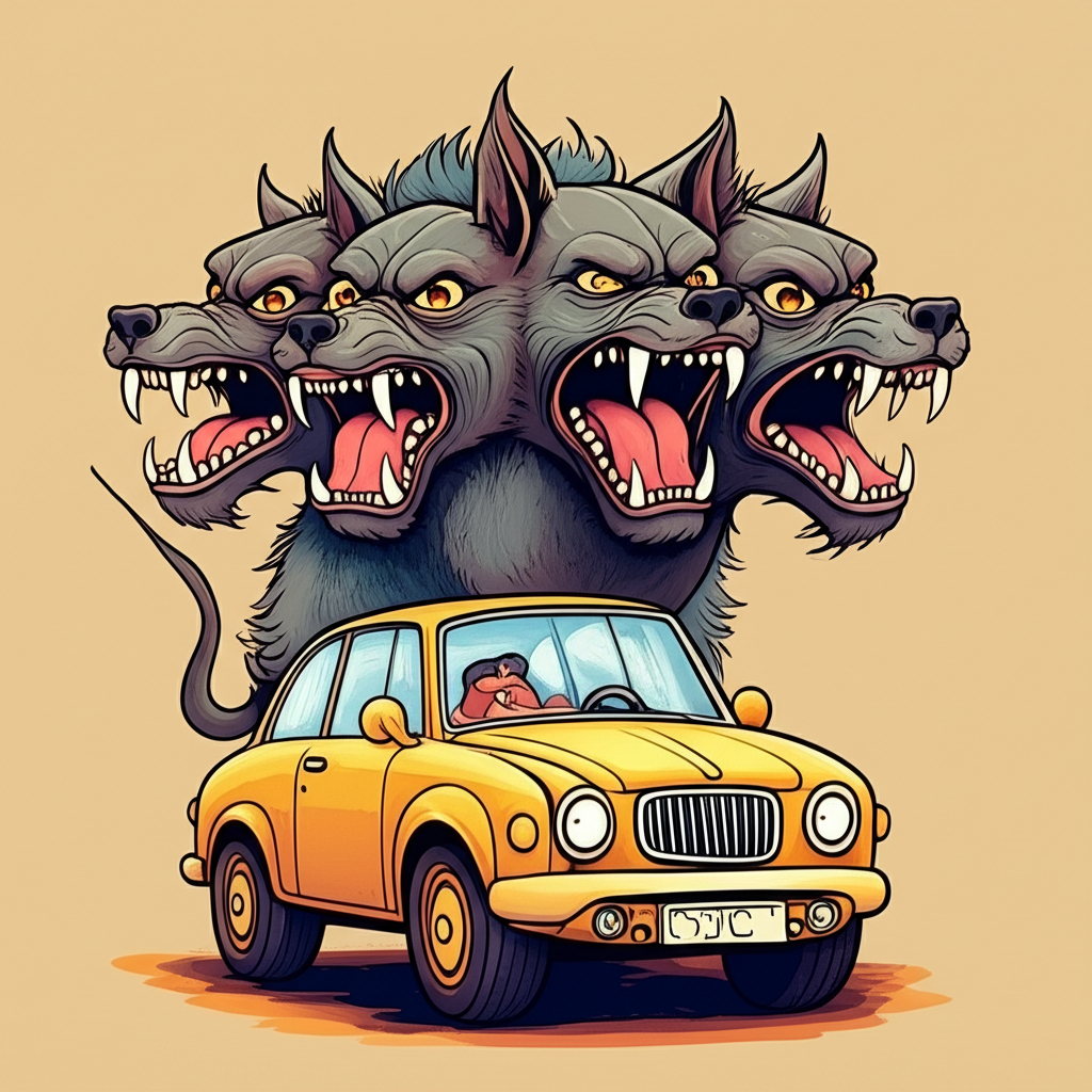 The Shadow of the Labyrinth: Echoes of the Cerberus of Knossos