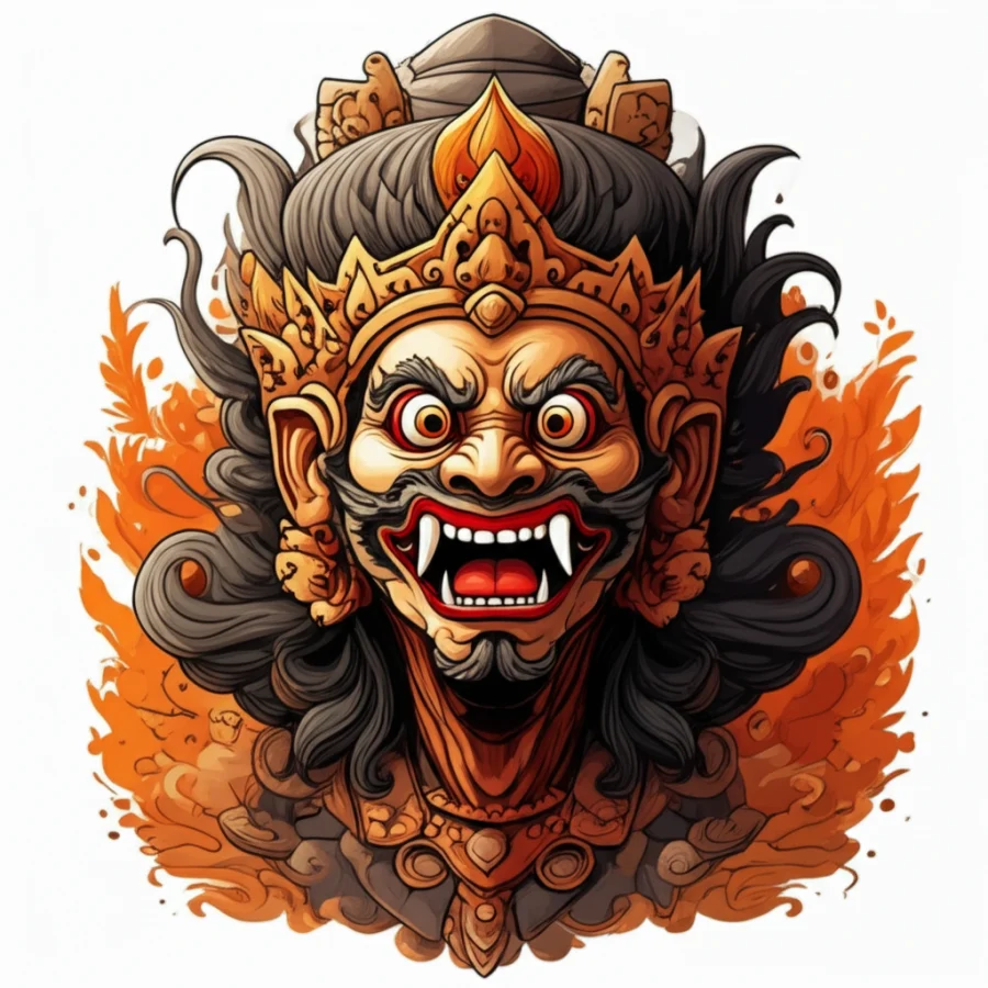 The Shadowed Guardian of Borobudur: Unraveling the Legend of Rangda