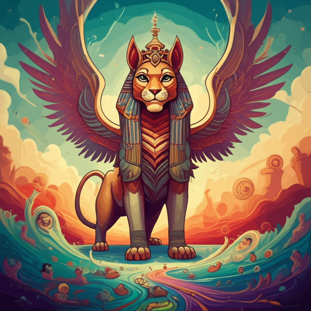 The Sphinx and the River of Souls: A Journey Through Ancient Egyptian Imagination
