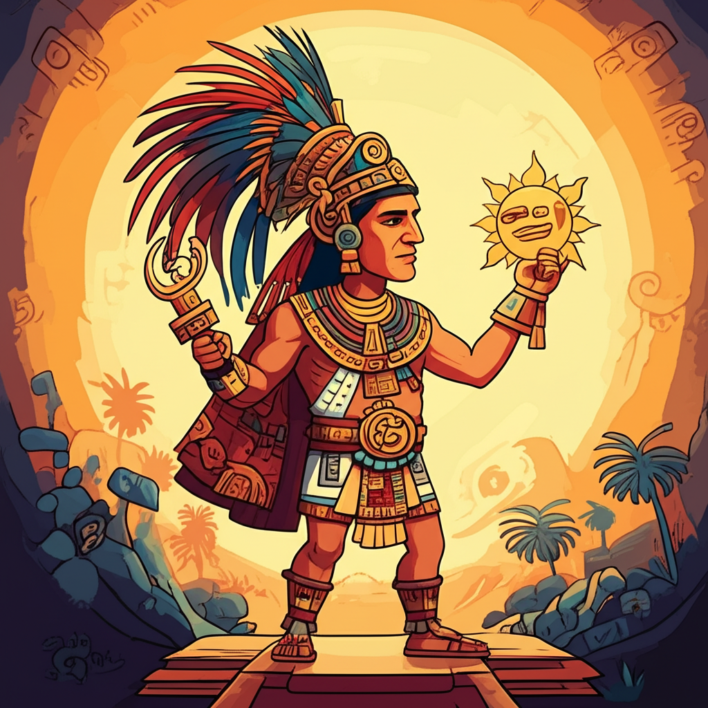 The Sun God’s Ascent: Huitzilopochtli and the Oath of Five Suns