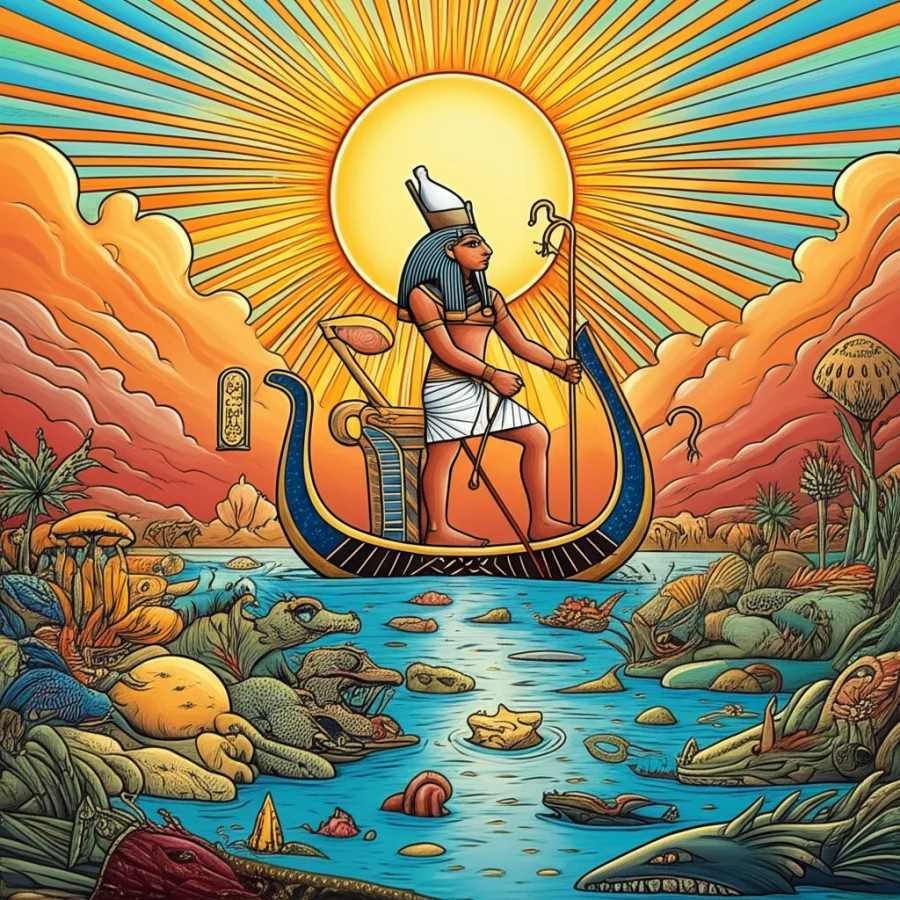The Sun’s Night Journey: Songs of Nile