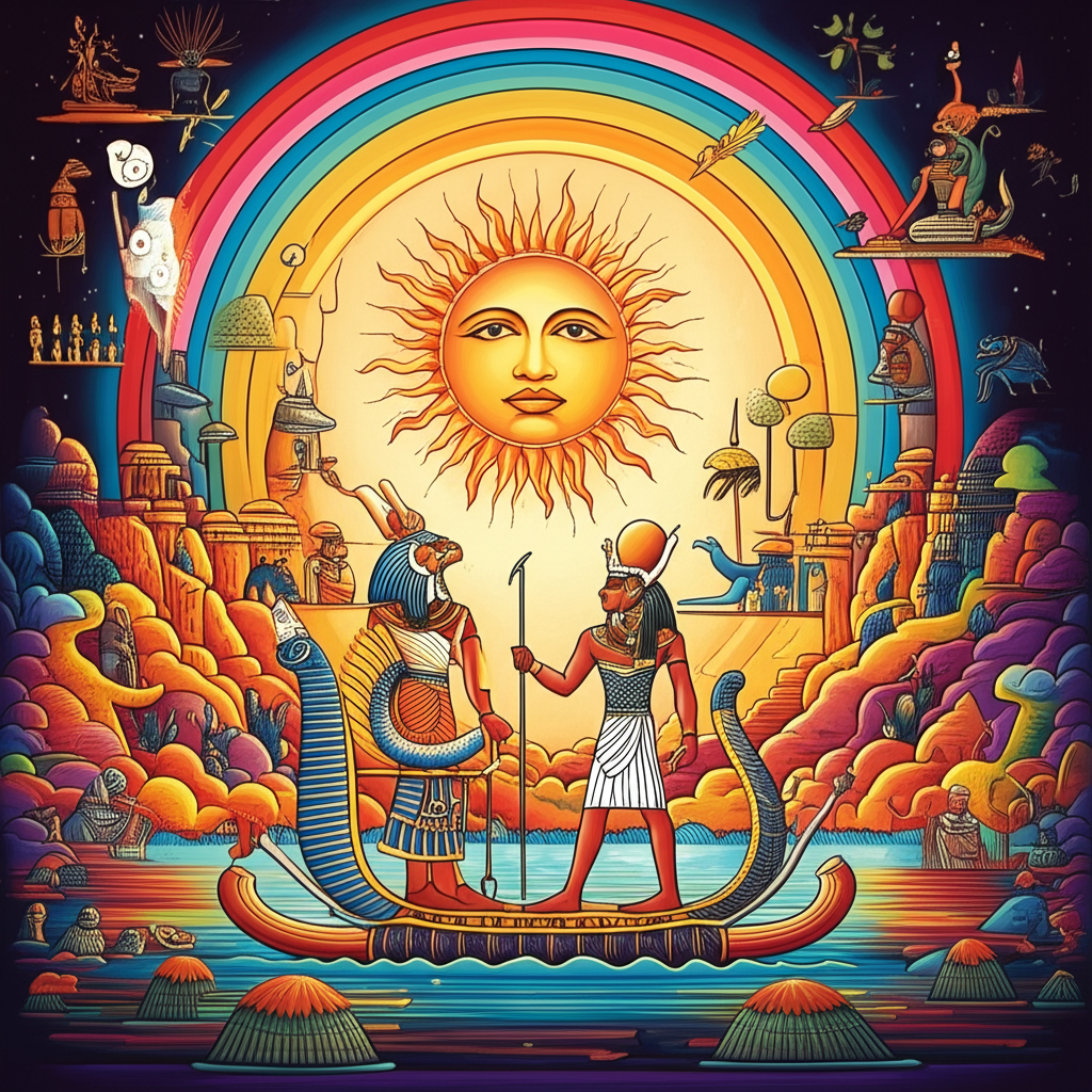 The Sun’s Nightly Descent: Unraveling the Ancient Egyptian Myth of the Duat