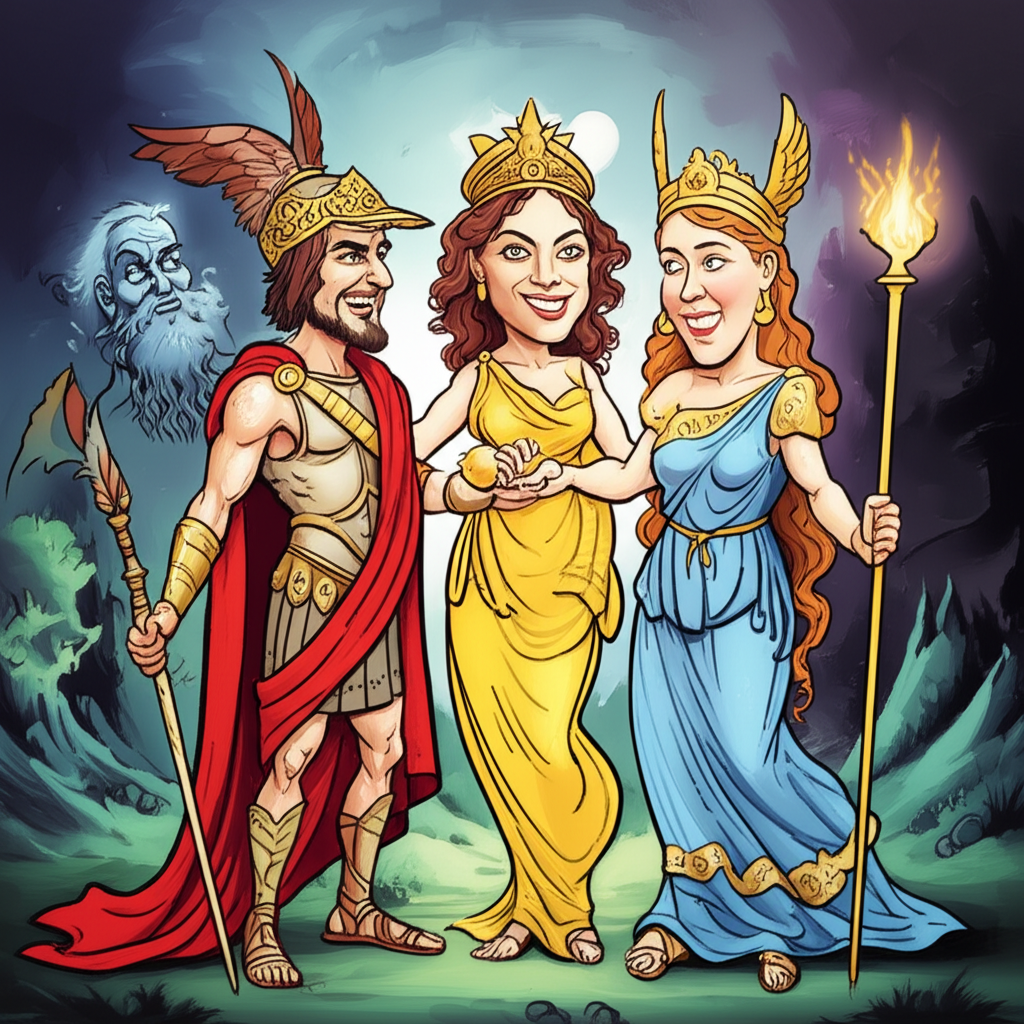 The Threads of Fate: Exploring the Judgment of Paris and the Origins of Hades’ Realm