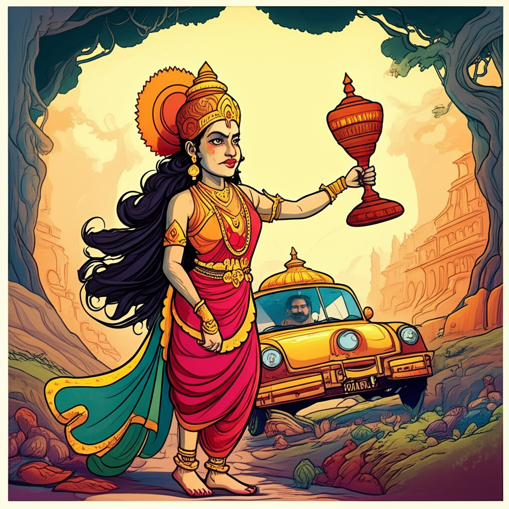 The Twilight of Dvaraka: A Reflection on Impermanence and Wisdom