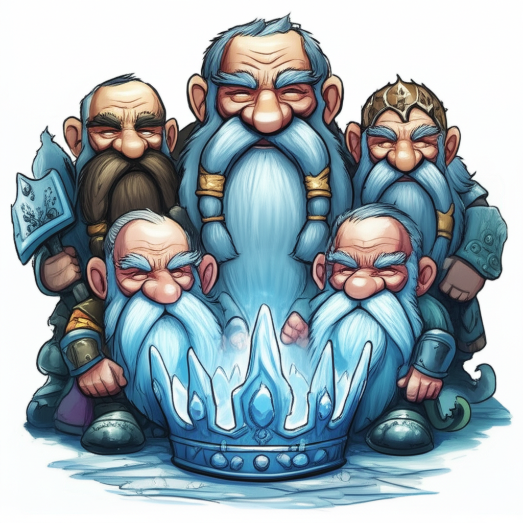 The Unyielding Stone and the Whispering Frost: Dwarves and the Crown of Winter