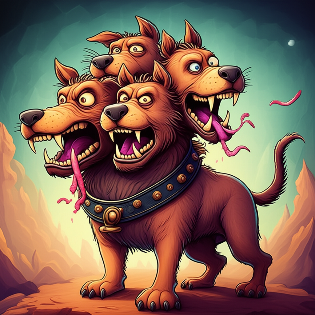 The Whispering Guardian of the Athenian Underworld: A Tale of Cerberus