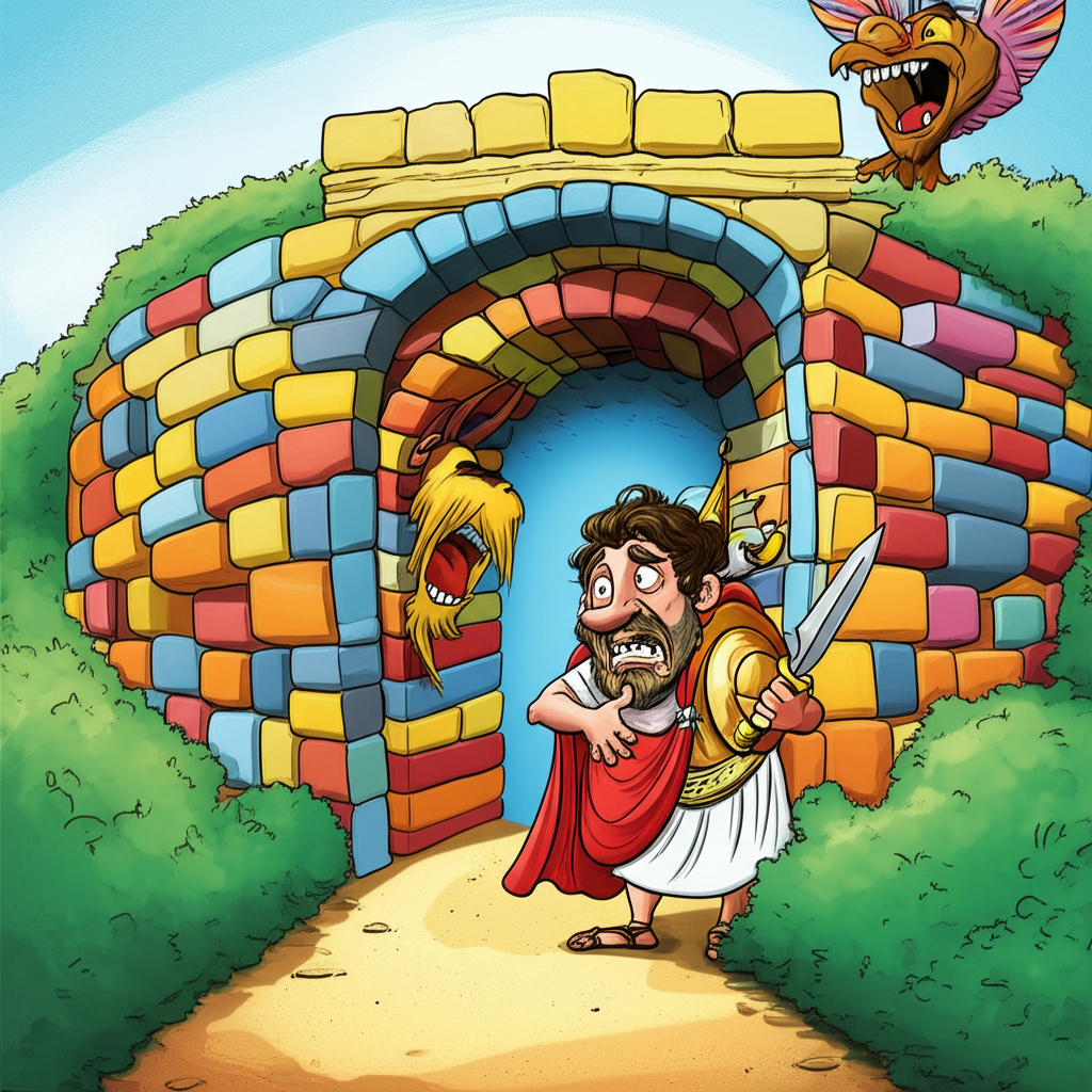 The Whispers of Cadmus: Odysseus and the Echoes of the Theban Labyrinth