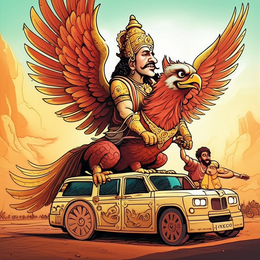The Whispers of Wings: An Encounter with the Garuda of Kurukshetra