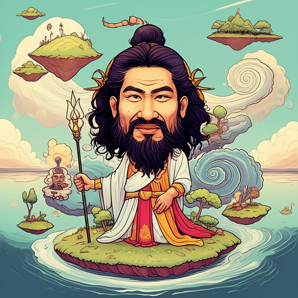 The Whispers of the Deep: The Creation of Islands and the Prophecy of Yomi